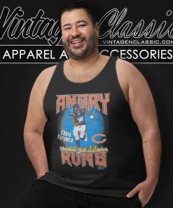 Angry Runs Bears Donta Foreman Nfl Tank Top Racerback