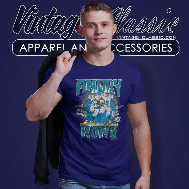 Angry Runs Dolphins Mostert And Brooks Nfl T Shirt Angry Runs Dolphins Mostert And Brooks Nfl T Shirt