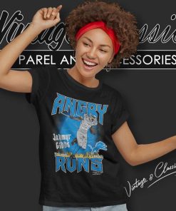 Angry Runs Lions Jahmyr Gibbs Nfl Women TShirt