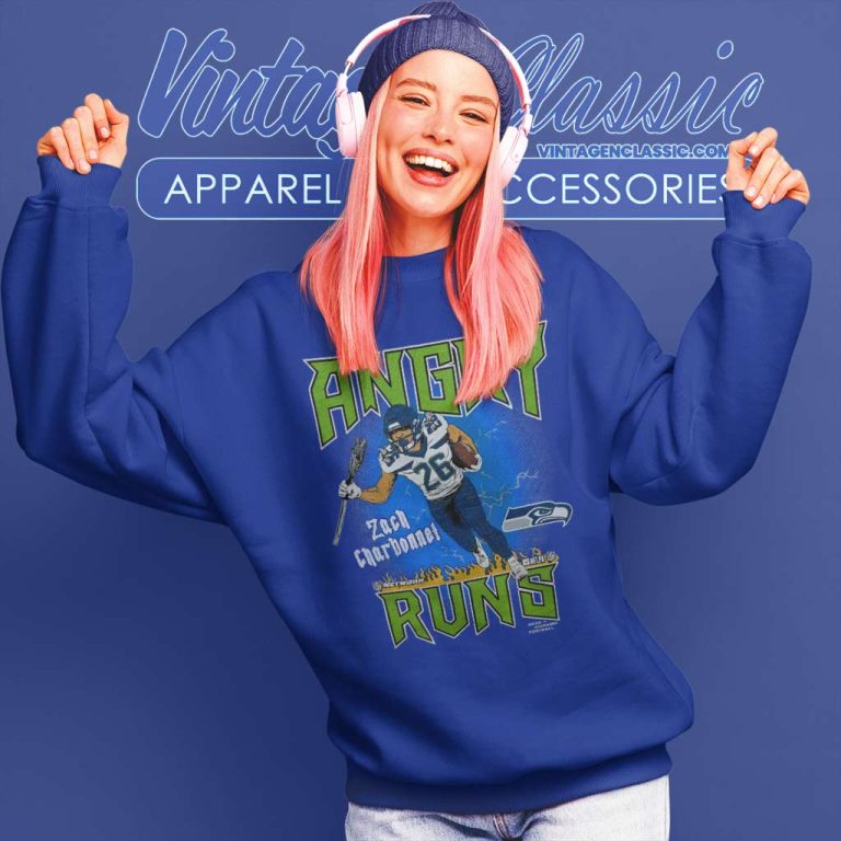 Angry Runs Seahawks Zach Charbonnet Nfl Sweatshirt Angry Runs Seahawks Zach Charbonnet Nfl Sweatshirt