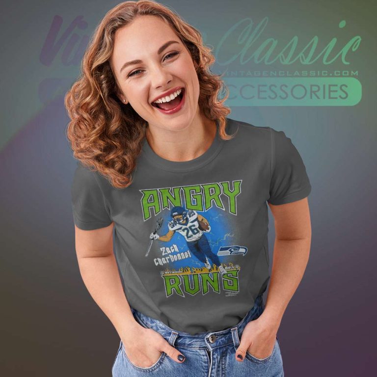 Angry Runs Seahawks Zach Charbonnet Nfl Women TShirt Angry Runs Seahawks Zach Charbonnet Nfl Women TShirt