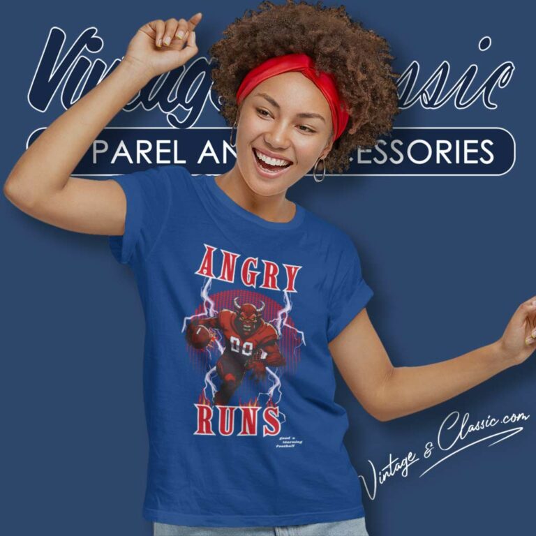 Angry Runs Shirt Football Demon Good Morning Women TShirt Angry Runs Shirt Football Demon Good Morning Women TShirt