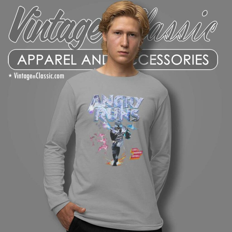 Angry Runs Shirt Good Morning Football Tour Long Sleeve Tee Angry Runs Shirt Good Morning Football Tour Long Sleeve Tee