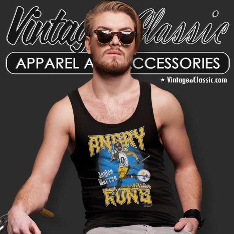 Angry Runs Shirt Jaylen Warren Steelers Tank Top Racerback Angry Runs Shirt Jaylen Warren Steelers Tank Top Racerback