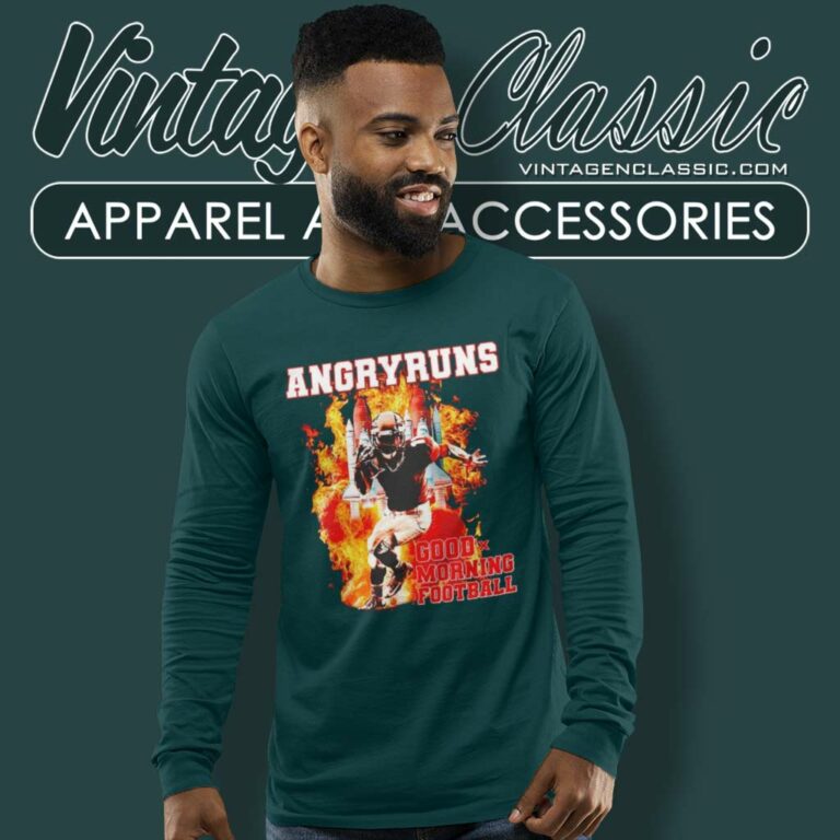 Angry Runs Shirt Zach Charbonnet Seahawks Long Sleeve Tee Angry Runs Shirt Zach Charbonnet Seahawks Long Sleeve Tee