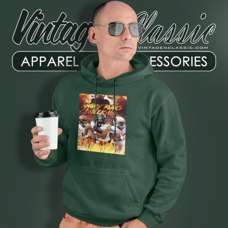 Angry Runs Week 11 Kyle Brandt Jaylen Warren Hoodie Angry Runs Week 11 Kyle Brandt Jaylen Warren Hoodie