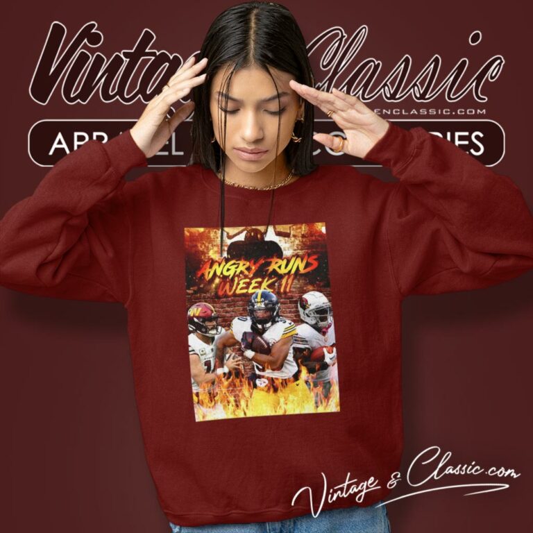 Angry Runs Week 11 Jaylen Warren Sweatshirt Angry Runs Week 11 Jaylen Warren Sweatshirt