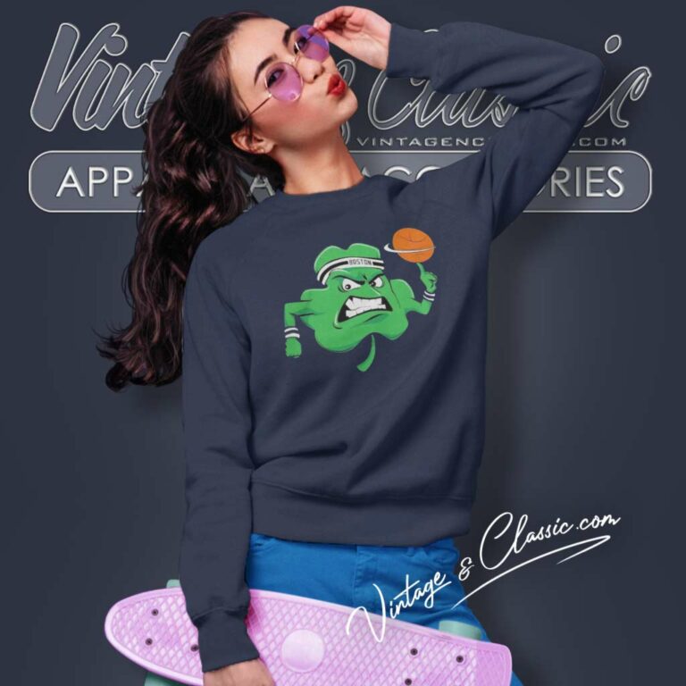 Angry Shamrock Boston Celtics Sweatshirt Angry Shamrock Boston Celtics Sweatshirt