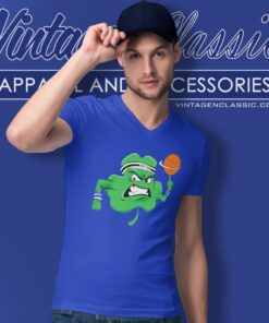 Angry Shamrock Boston Celtics V Neck TShirt