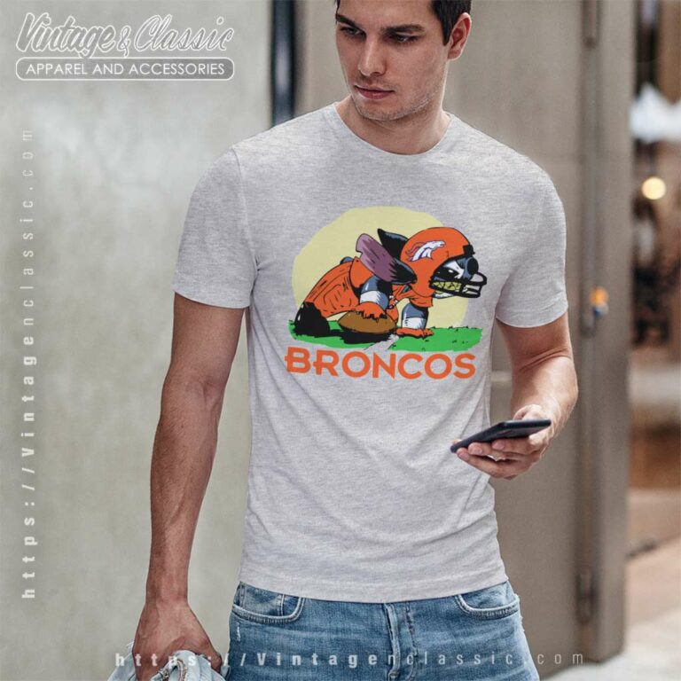 Angry Stitch Denver Broncos T Shirt Angry Stitch Denver Broncos T Shirt