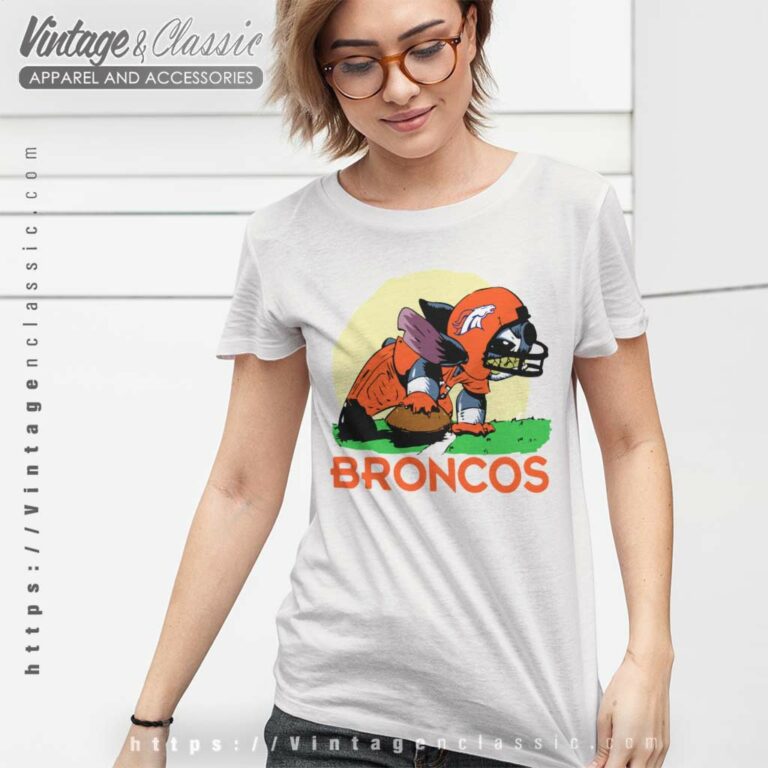 Angry Stitch Denver Broncos Women TShirt Angry Stitch Denver Broncos Women TShirt
