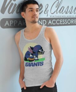 Angry Stitch New York Giants Tank Top Racerback