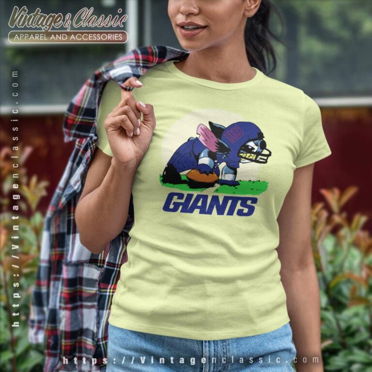 Angry Stitch New York Giants Women TShirt Angry Stitch New York Giants Women TShirt