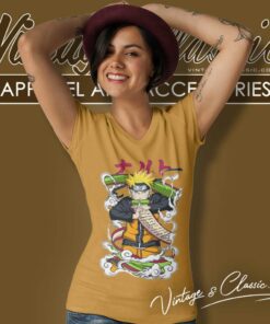 Anime Naruto Chunin V Neck TShirt