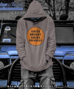 Anita Bryant Sucks Orange Hoodie