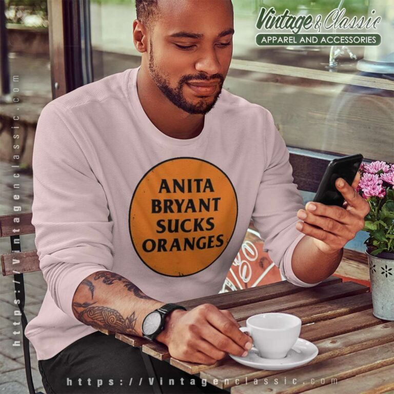 Anita Bryant Sucks Orange Sweatshirt Anita Bryant Sucks Orange Sweatshirt