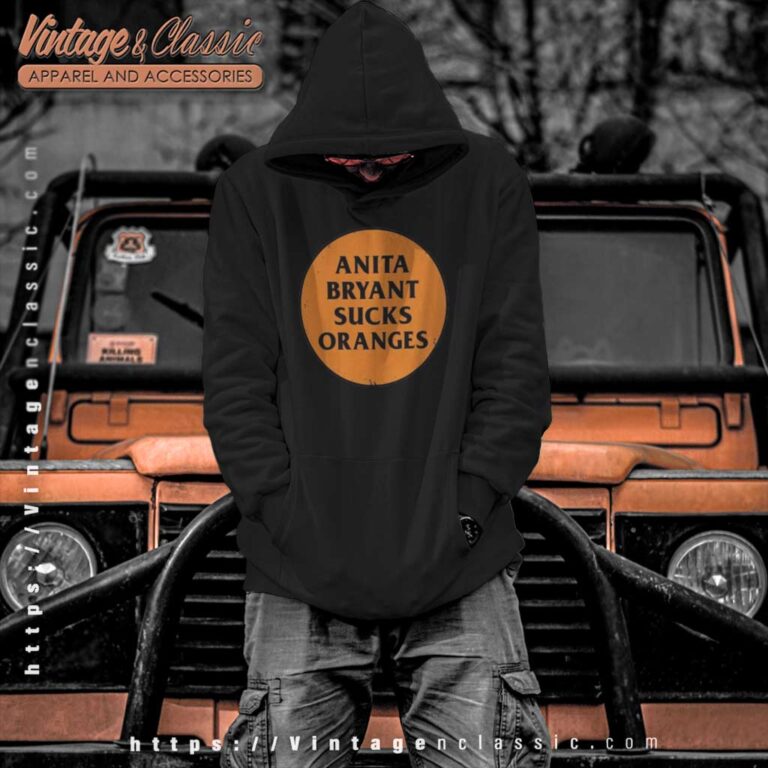 Anita Bryant Sucks Oranges Button Lgbtq 1970s Hoodie Anita Bryant Sucks Oranges Button Lgbtq 1970s Hoodie