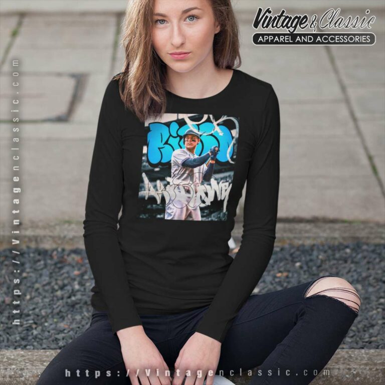 Anthony Rizzo New York Yankee Rizz God Long Sleeve Tee Anthony Rizzo New York Yankee Rizz God Long Sleeve Tee