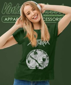 Anthrax Broken Clock Women TShirt
