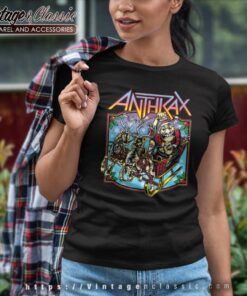 Anthrax Christmas Is Coming Women TShirt