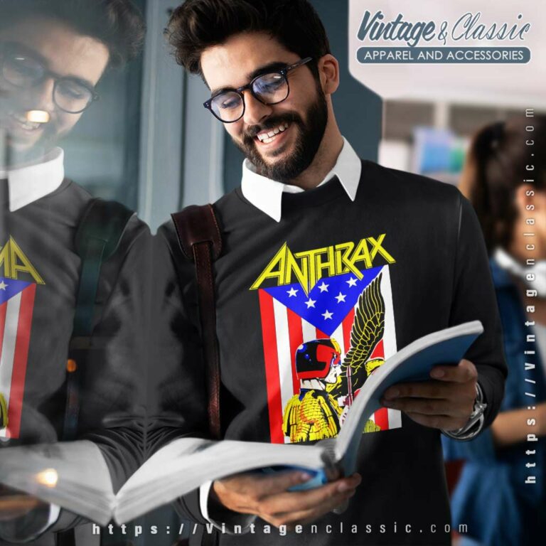 Anthrax Dredd Eagle Sweatshirt Anthrax Dredd Eagle Sweatshirt