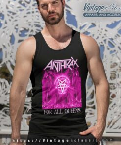 Anthrax For All Queens Tank Top Racerback