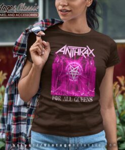 Anthrax For All Queens Women TShirt