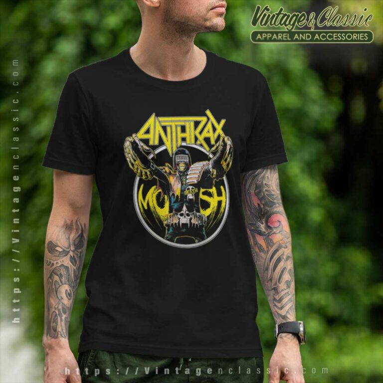 Anthrax Judge Death Mosh T Shirt Anthrax Judge Death Mosh T Shirt