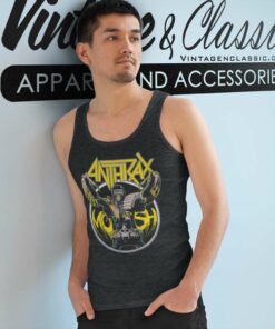 Anthrax Judge Death Mosh Tank Top Racerback