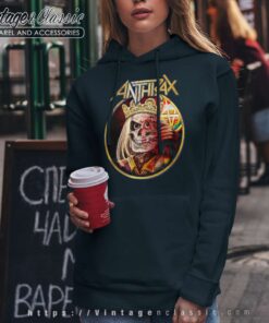 Anthrax King Not Man Mask Hoodie