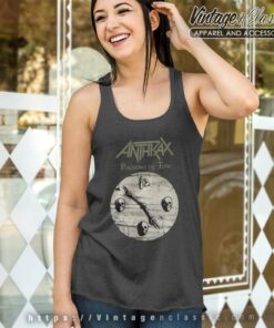 Anthrax Persistence Of Time Tank Top Racerback