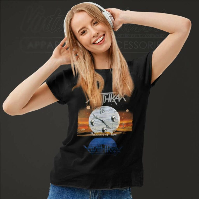 Anthrax Persistence Of Time Women TShirt Anthrax Persistence Of Time Women TShirt