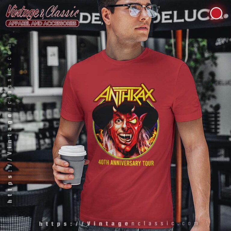 Anthrax Preacher Devil T Shirt Anthrax Preacher Devil T Shirt