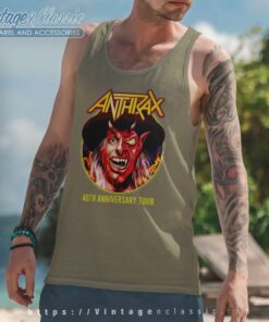 Anthrax Preacher Devil Tank Top Racerback