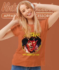 Anthrax Preacher Devil Women TShirt