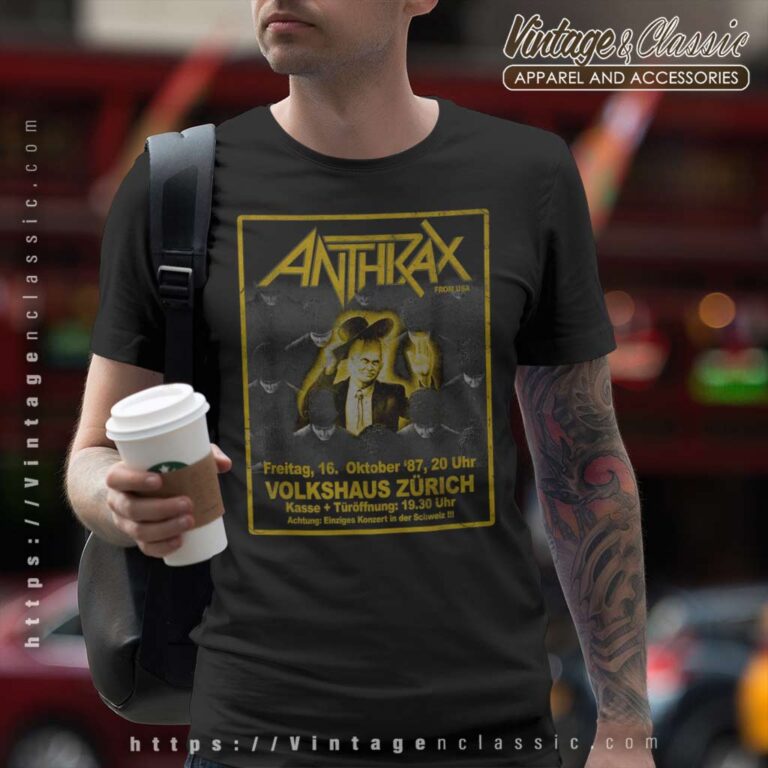 Anthrax Shirt Album Among The Living T Shirt Anthrax Shirt Album Among The Living T Shirt
