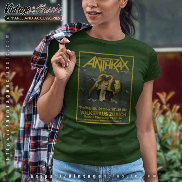Anthrax Shirt Album Among The Living Women TShirt Anthrax Shirt Album Among The Living Women TShirt