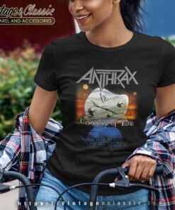 Anthrax Shirt Album Persistence Of Time 30th Anniversary Women TShirt