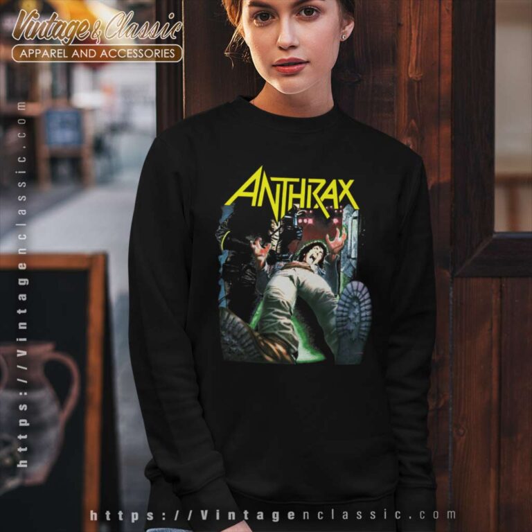 Anthrax Shirt Album Spreading The Disease Sweatshirt 1 Anthrax Shirt Album Spreading The Disease Sweatshirt 1