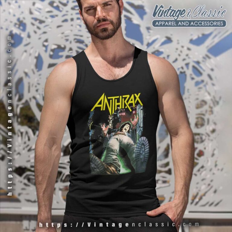 Anthrax Shirt Album Spreading The Disease Tank Top Racerback 1 Anthrax Shirt Album Spreading The Disease Tank Top Racerback 1