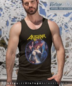 Anthrax Shirt Album Spreading The Disease Tank Top Racerback
