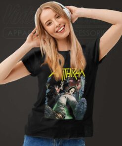 Anthrax Shirt Album Spreading The Disease Women TShirt 1