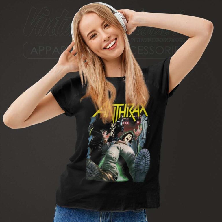 Anthrax Shirt Album Spreading The Disease Women TShirt 1 Anthrax Shirt Album Spreading The Disease Women TShirt 1