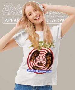 Anthrax Shirt Album State Of Euphoria Women TShirt