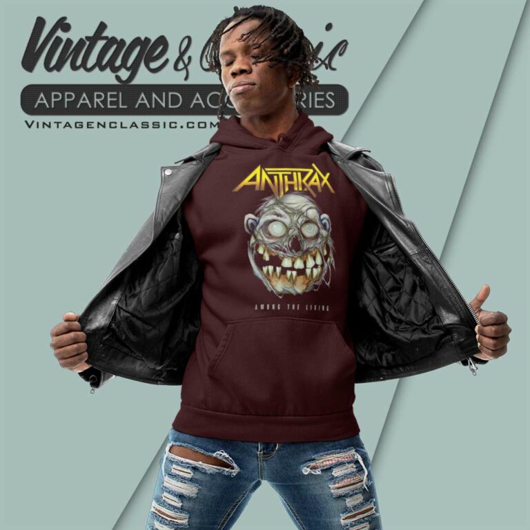 Anthrax Shirt Nicotero Among The Living Hoodie Anthrax Shirt Nicotero Among The Living Hoodie