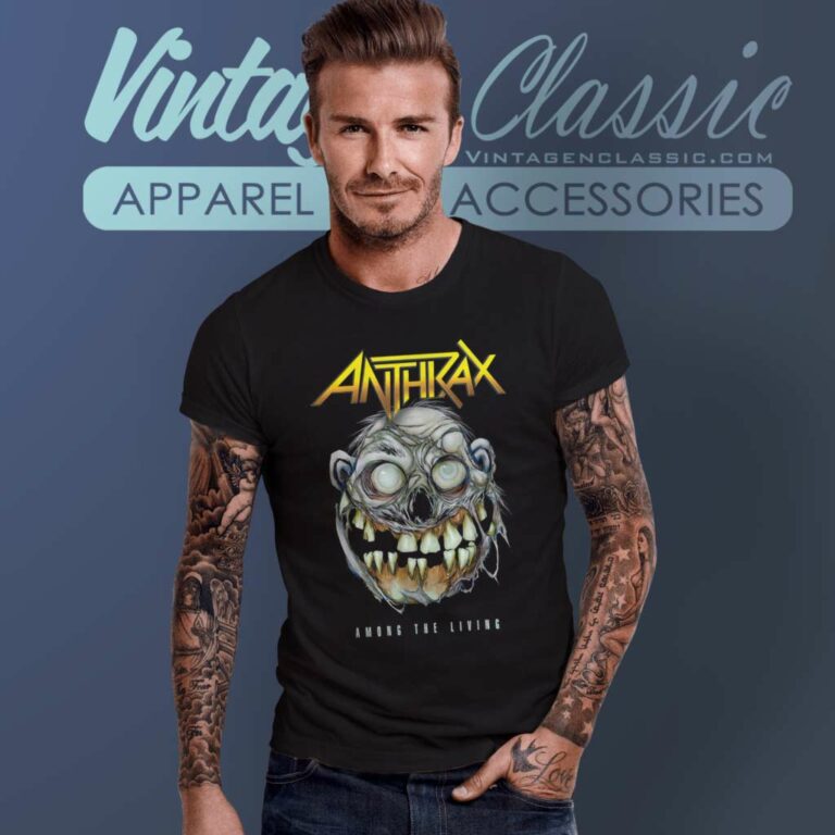 Anthrax Shirt Nicotero Among The Living T Shirt Anthrax Shirt Nicotero Among The Living T Shirt