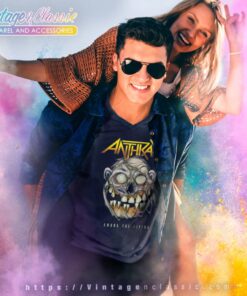 Anthrax Shirt Nicotero Among The Living V Neck TShirt