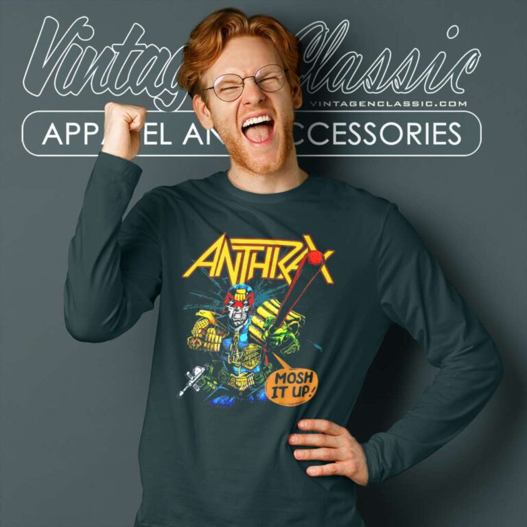 Anthrax Shirt Song I Am The Law Long Sleeve Tee 1 Anthrax Shirt Song I Am The Law Long Sleeve Tee 1