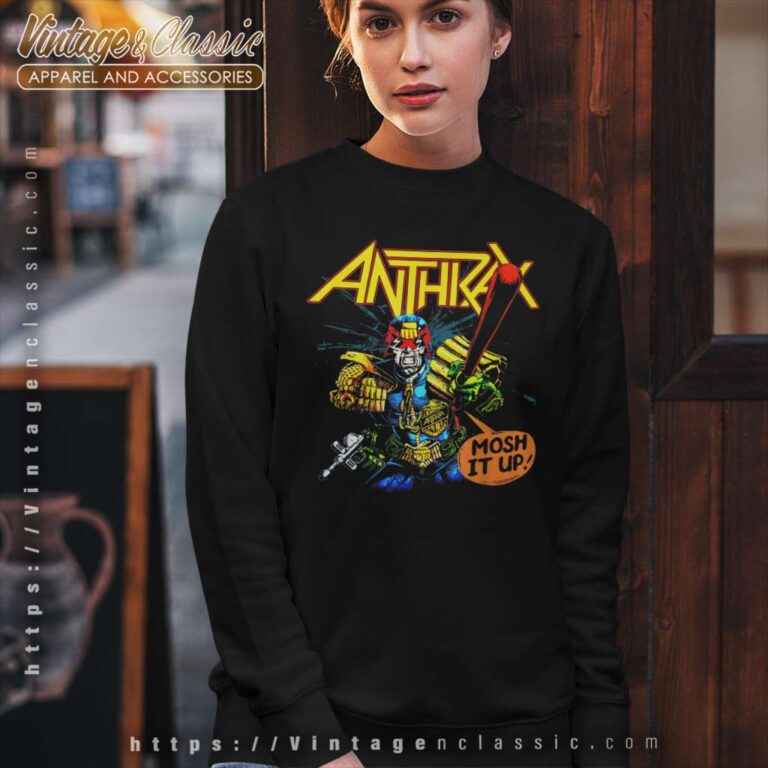 Anthrax Shirt Song I Am The Law Sweatshirt Anthrax Shirt Song I Am The Law Sweatshirt