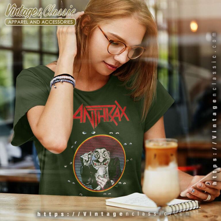 Anthrax Shirt Song Now Its Dark Women TShirt Anthrax Shirt Song Now Its Dark Women TShirt
